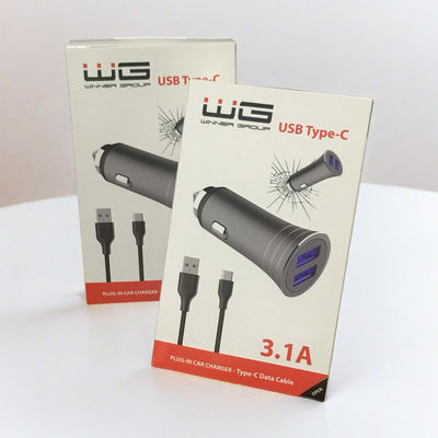 टक एंड स्लॉटेड पेपर पैकेजिंग बॉक्स उपभोक्ता इलेक्ट्रॉनिक्स के लिए सीएमवाईके ऑफस्ट प्रिंटिंग